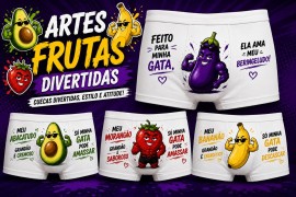 Cole��o Cuecas Frutas Divertidas / Franciele Oliveira